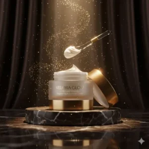 Velora Glow – 24K Gold Infused Brightening & Hydrating Luxury Cream