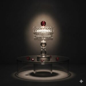 Decorté × Baccarat AQ Meliority Intensive Regenerating Cream – Limited Edition Crystal Jar