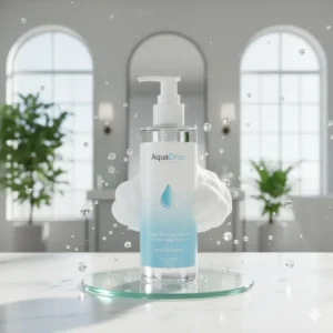 AquaDrop Gentle Foaming Cleanser – Fresh Hydration Face Wash