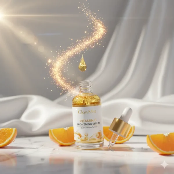 GlowMist Vitamin C Brightening Serum – Spot Correction Formula